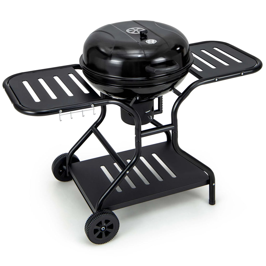 22 inch Charcoal BBQ Grill with Thermometer G3207