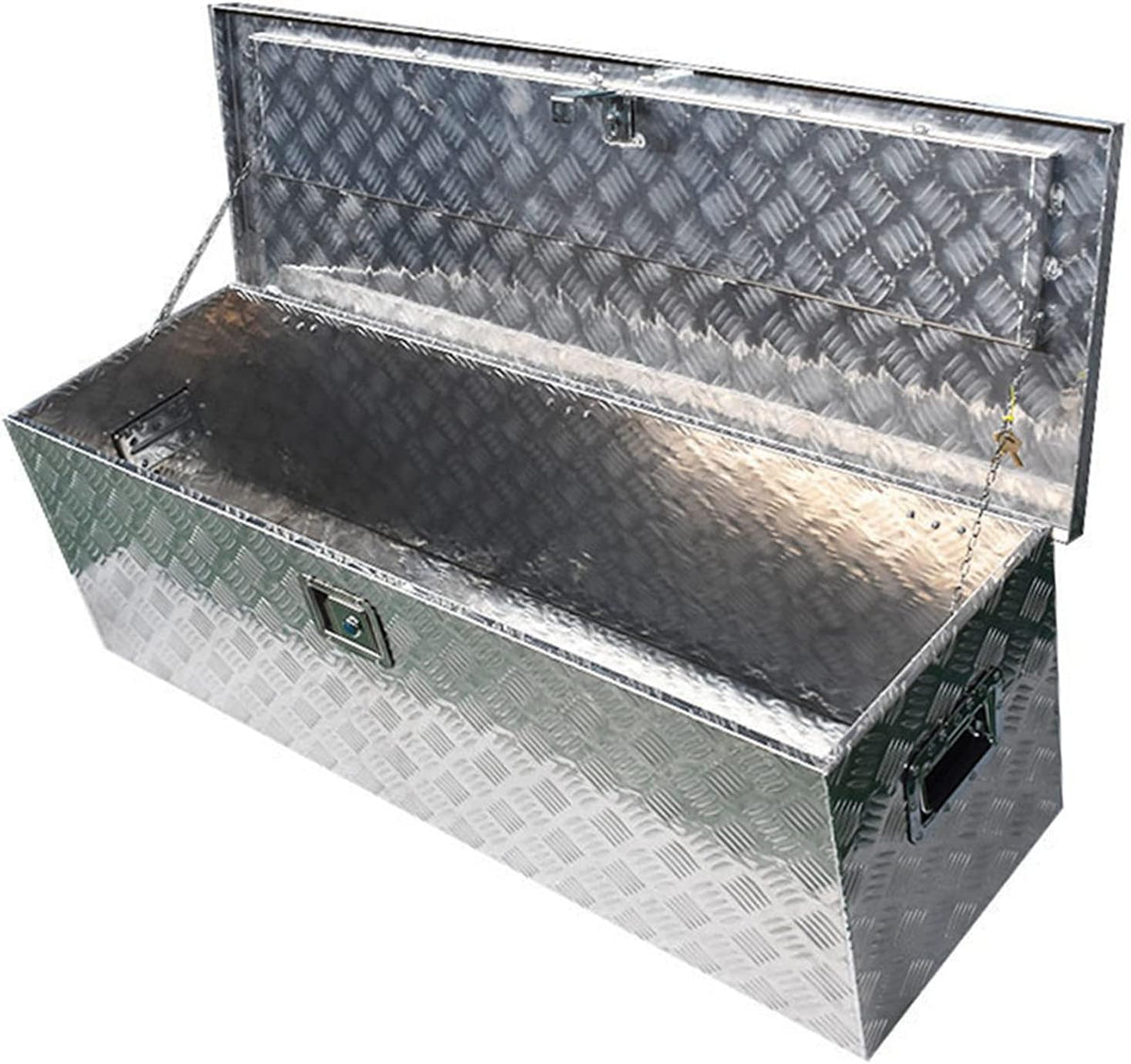 Aluminum Trailer Tongue Tool Box with Lock & Keys K496