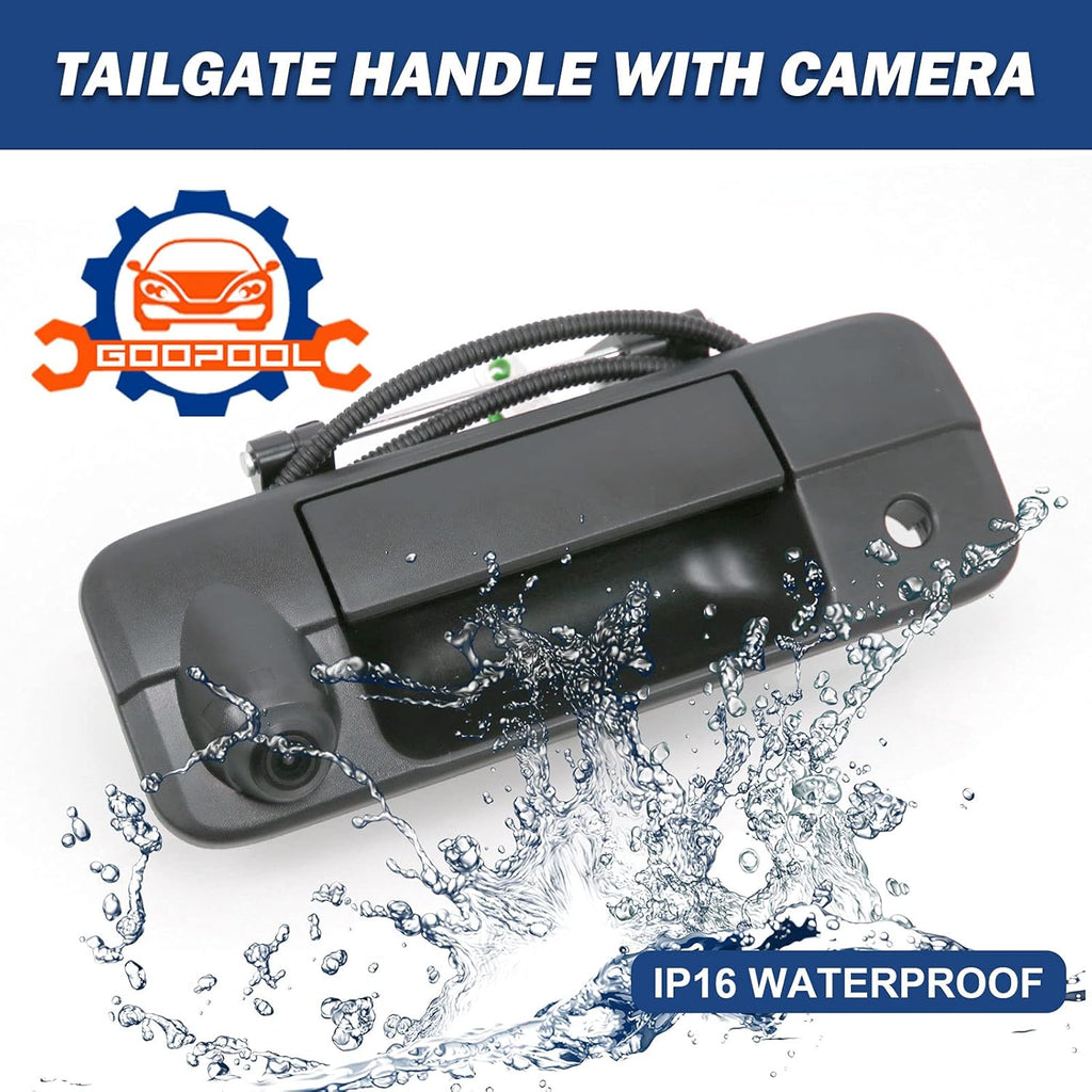 Tailgate Backup Camera Rear View Handle V2175