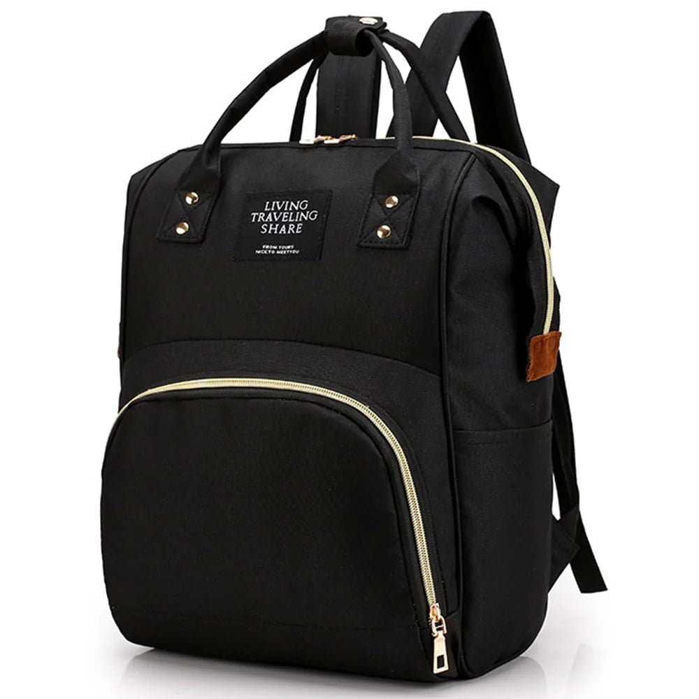 Diaper Bag Backpack with Insulated Pockets I4686