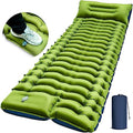 Ultralight Inflatable Sleeping Pad with Built-in Pillow Foot Pump F2071