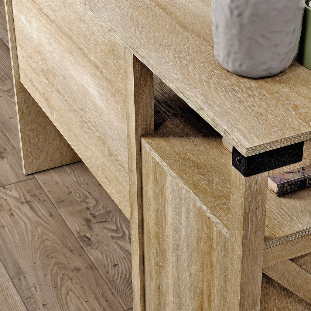 L-Shape Computer Desk with File Drawer K364