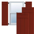 15x22W x 27x22H Exterior Composite Board-n-Batten Shutters (Per Pair) H39241
