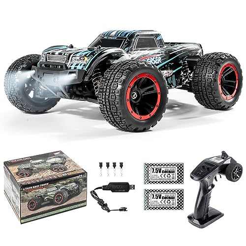 1:14 Scale High Speed RC Truck with 2 Rechargeable Batteries A537072