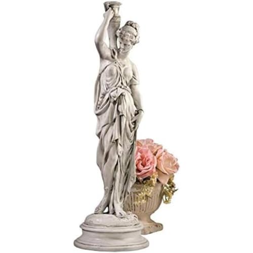 Antique Stone Finish Handcast Polyresin Garden Statue J46801