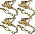 4 Pack Ratchet Buckle with Welded Grab Hook M942938
