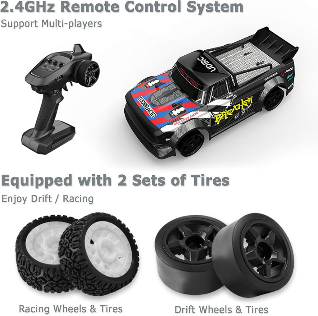1:16 2.4G 4WD RC Drift Car 40KM/H Brushless Truck D299