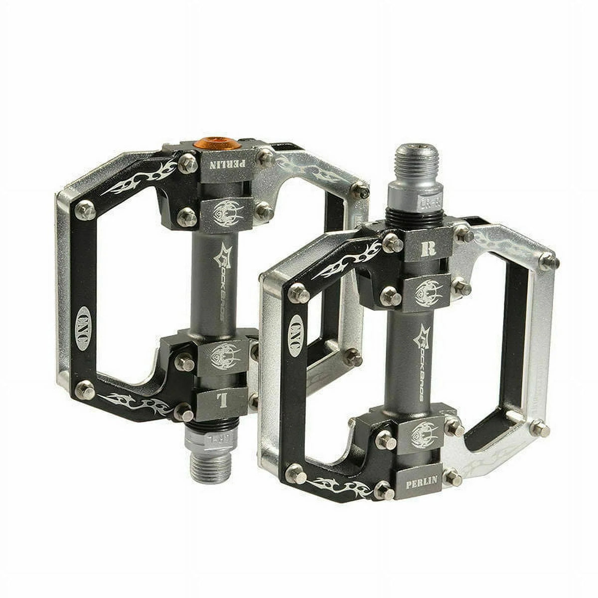 Aluminum Alloy Bike Pedals 3 Bearings 9/16" B898937