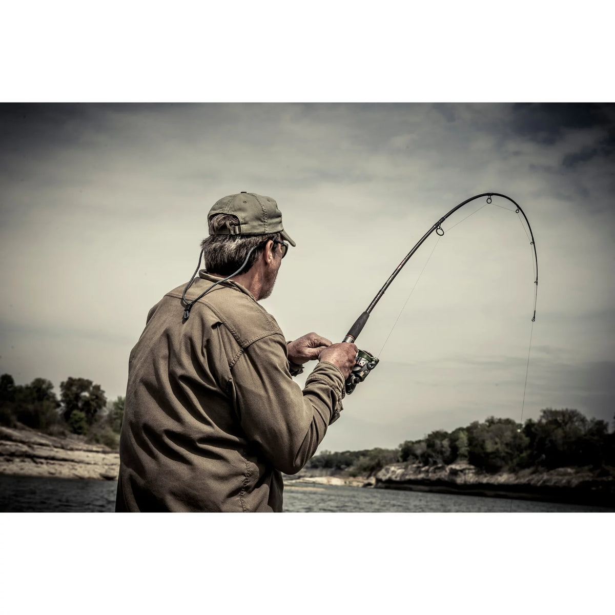 7' One Piece Catfish Spinning Rod H421