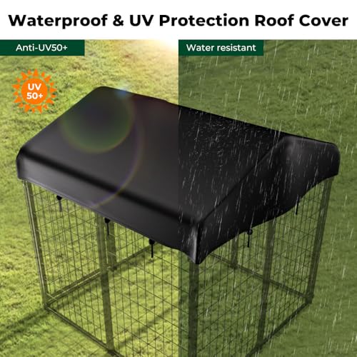 420D Waterproof UV-Resistant Dog Kennel Cover H403728