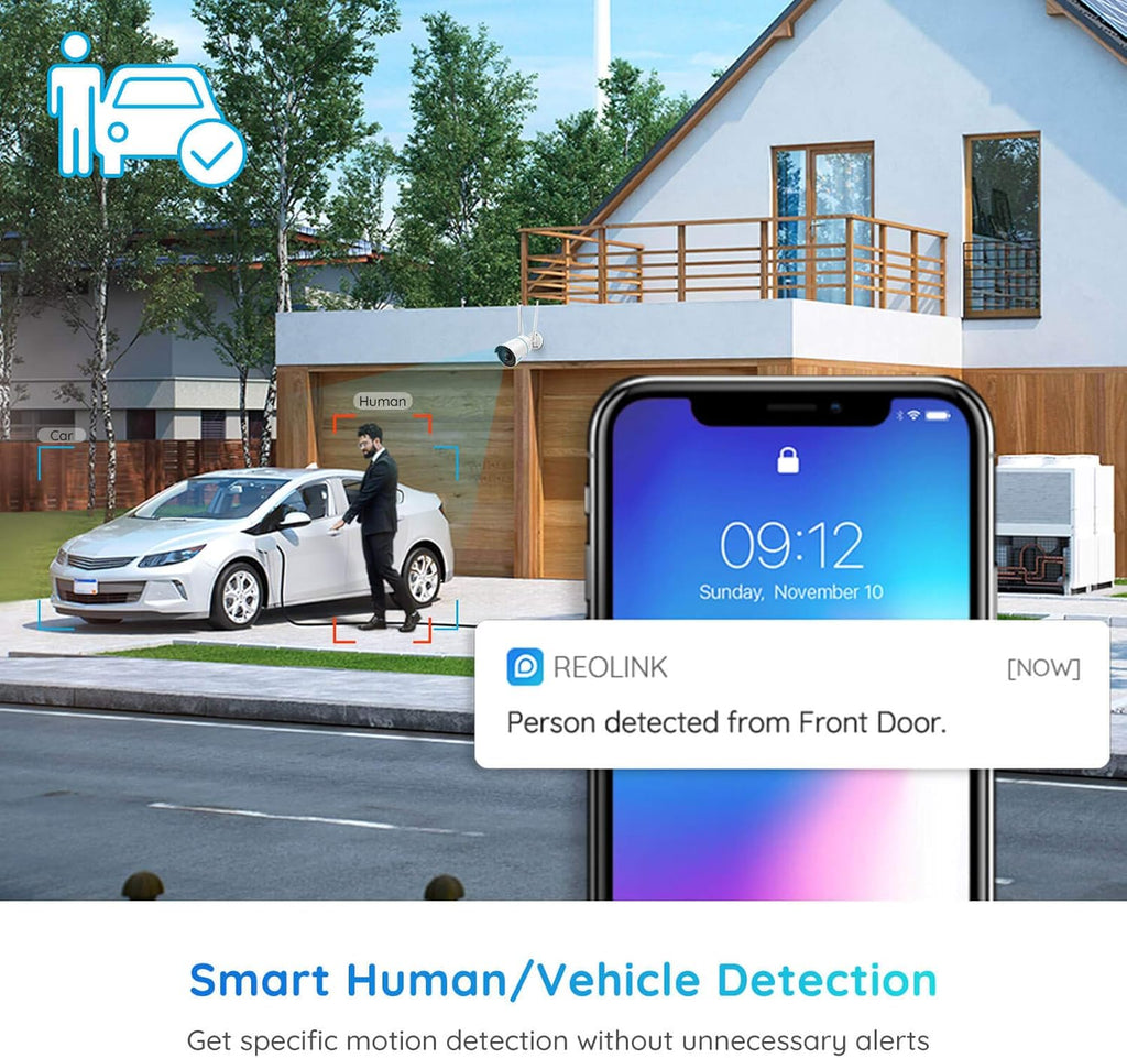 5MP HD Dual Band WiFi Outdoor Security Camera L7140