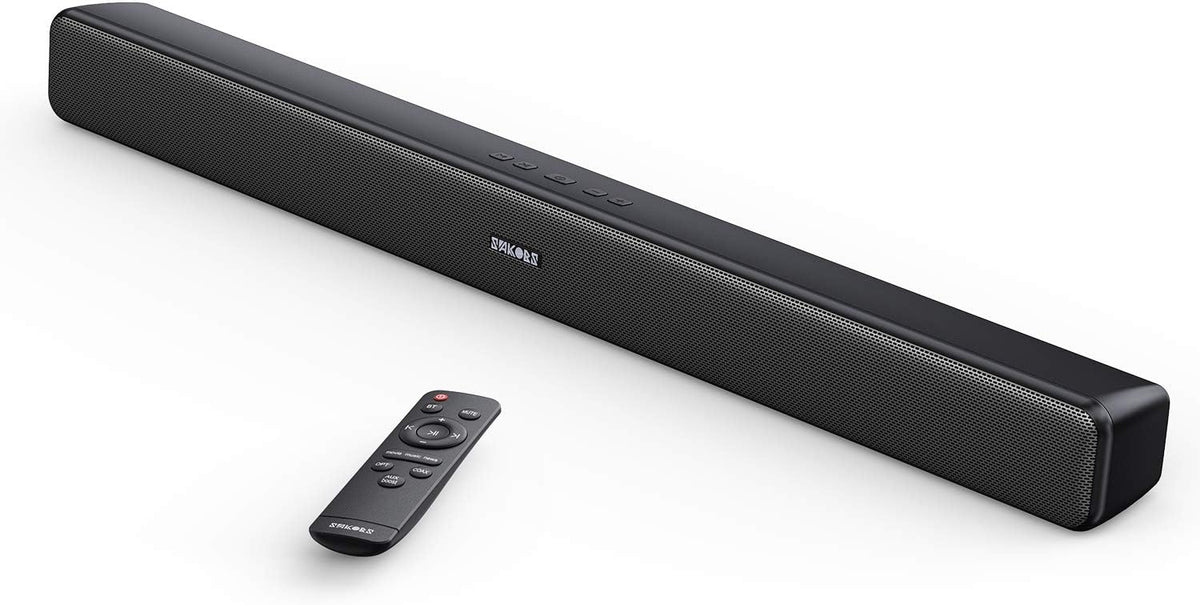 29 Inch Soundbar with Bluetooth Optical Aux Remote Control L33566