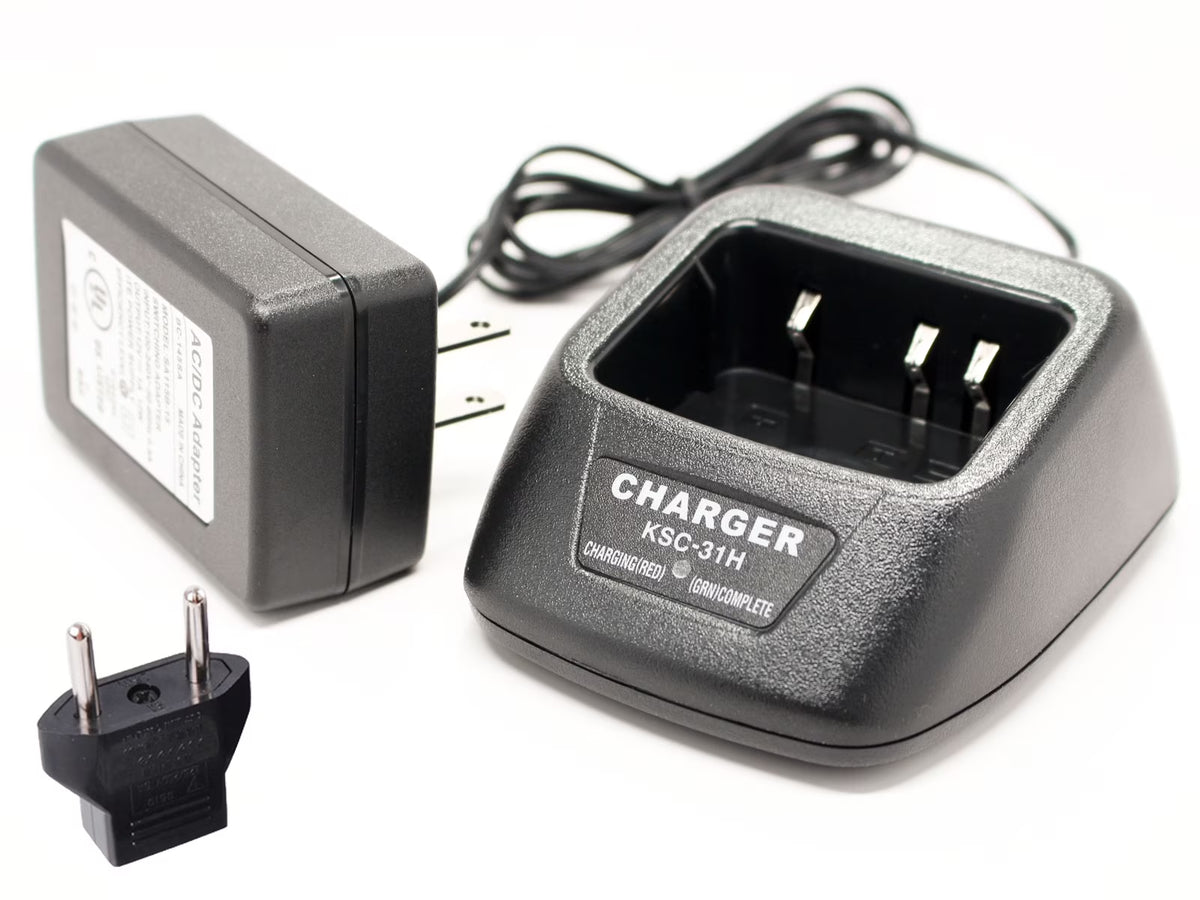 Charger with EU Adapter for Two-Way Radio M1604