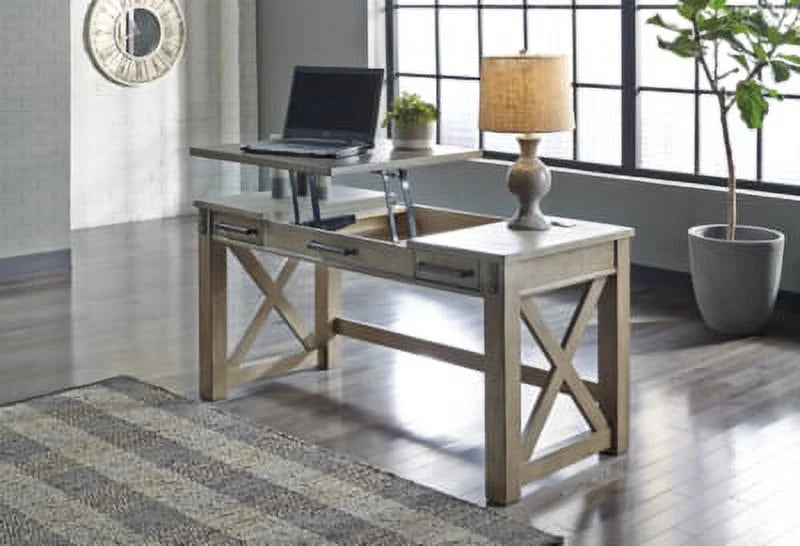 Gray Lift Top Desk Z210