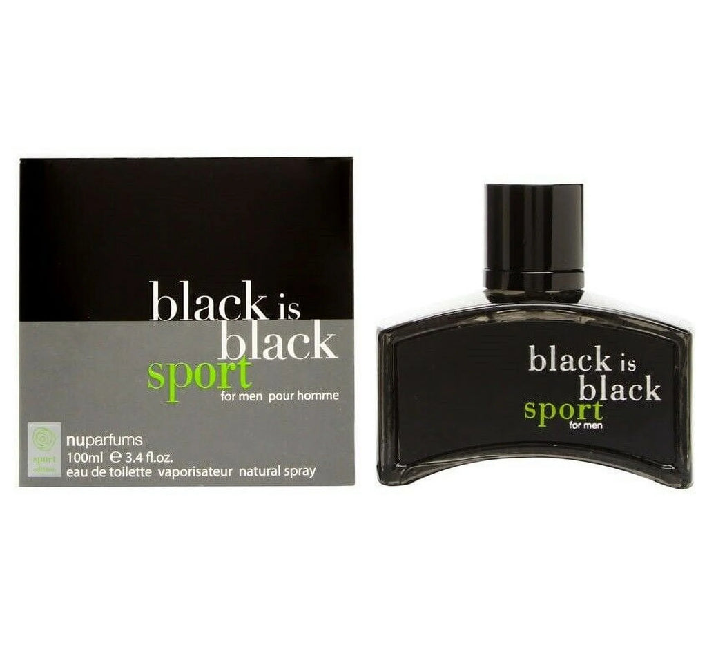 Black Is Black Sport Eau de Toilette 3.4 oz A8571