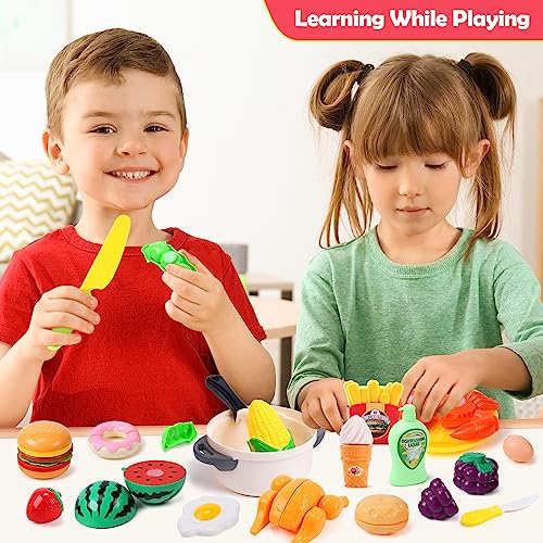 Pink Kids Kitchen Playset with Sound and Light P699