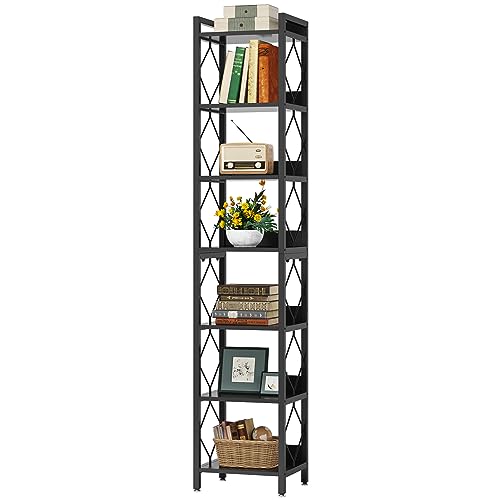 78.7 Inch Extra Tall Narrow 7 Tier Bookshelf M638661