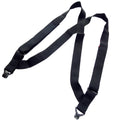 All Black Hip Clip Suspenders K1652