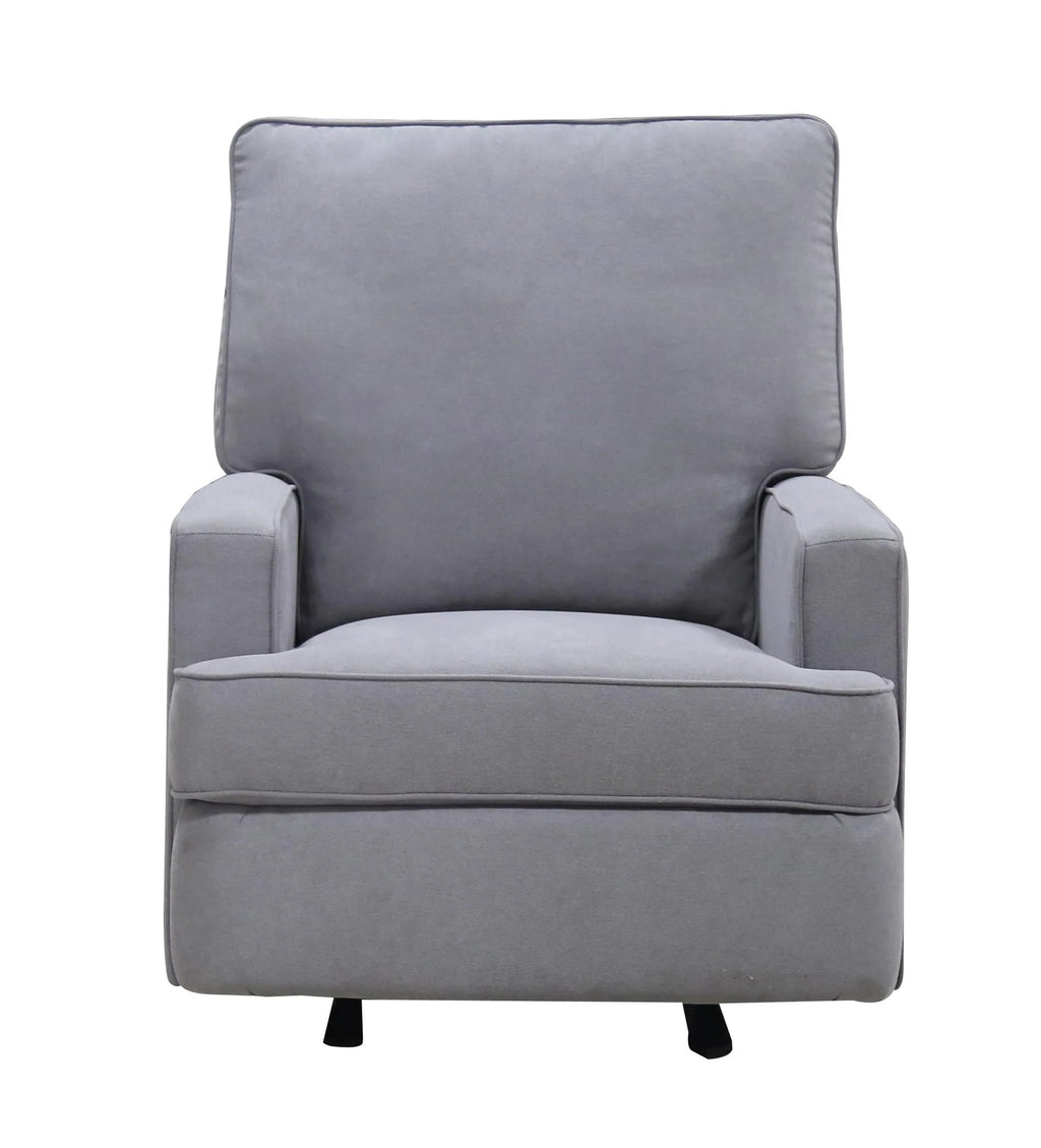 Beige Chenille Rocker Recliner Chair N11057