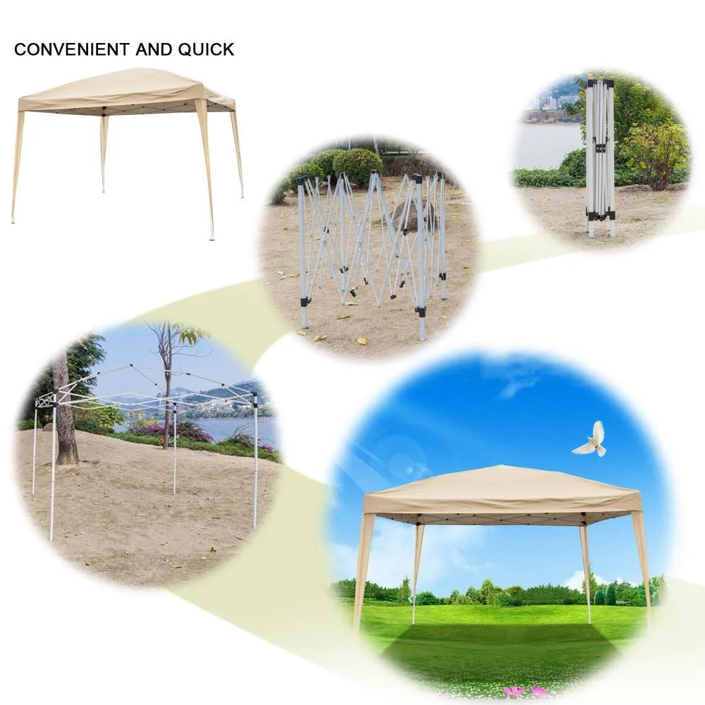 10'x 10' Pop Up Canopy Tent Yellow E3914