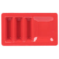 14 x 0.62 in. Stackable Taco Plate P781