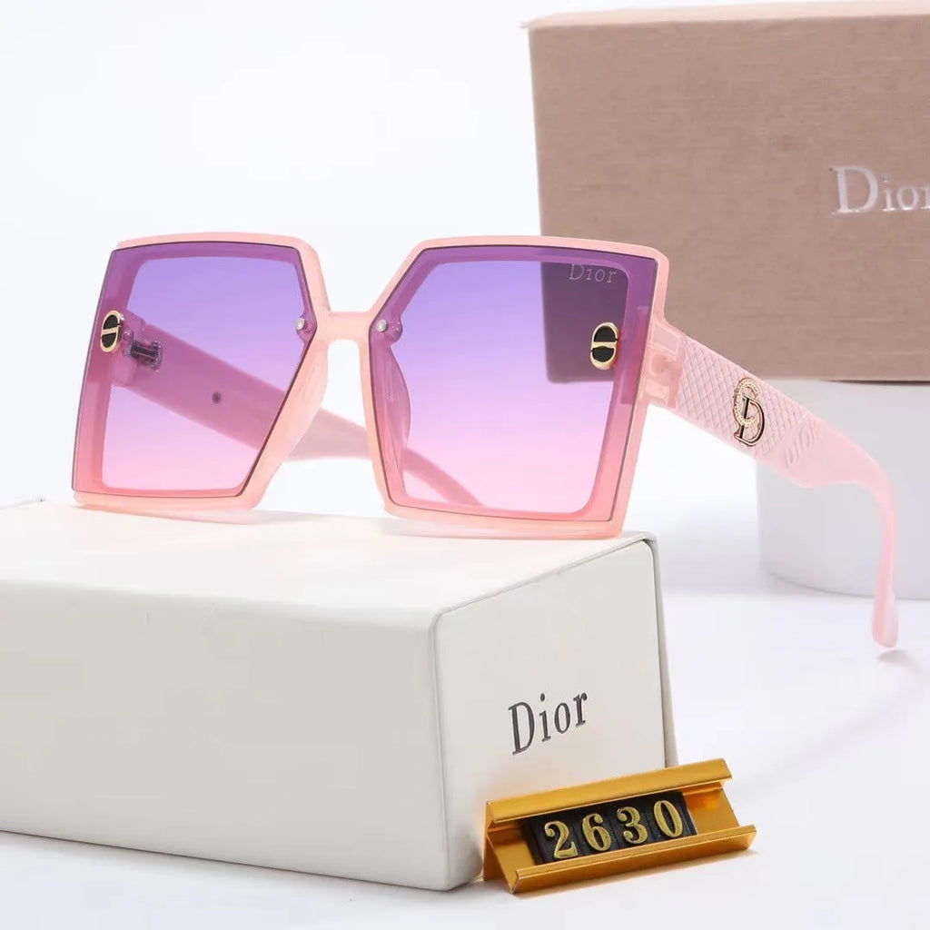 Rhombus Print Polarized Sunglasses N221812
