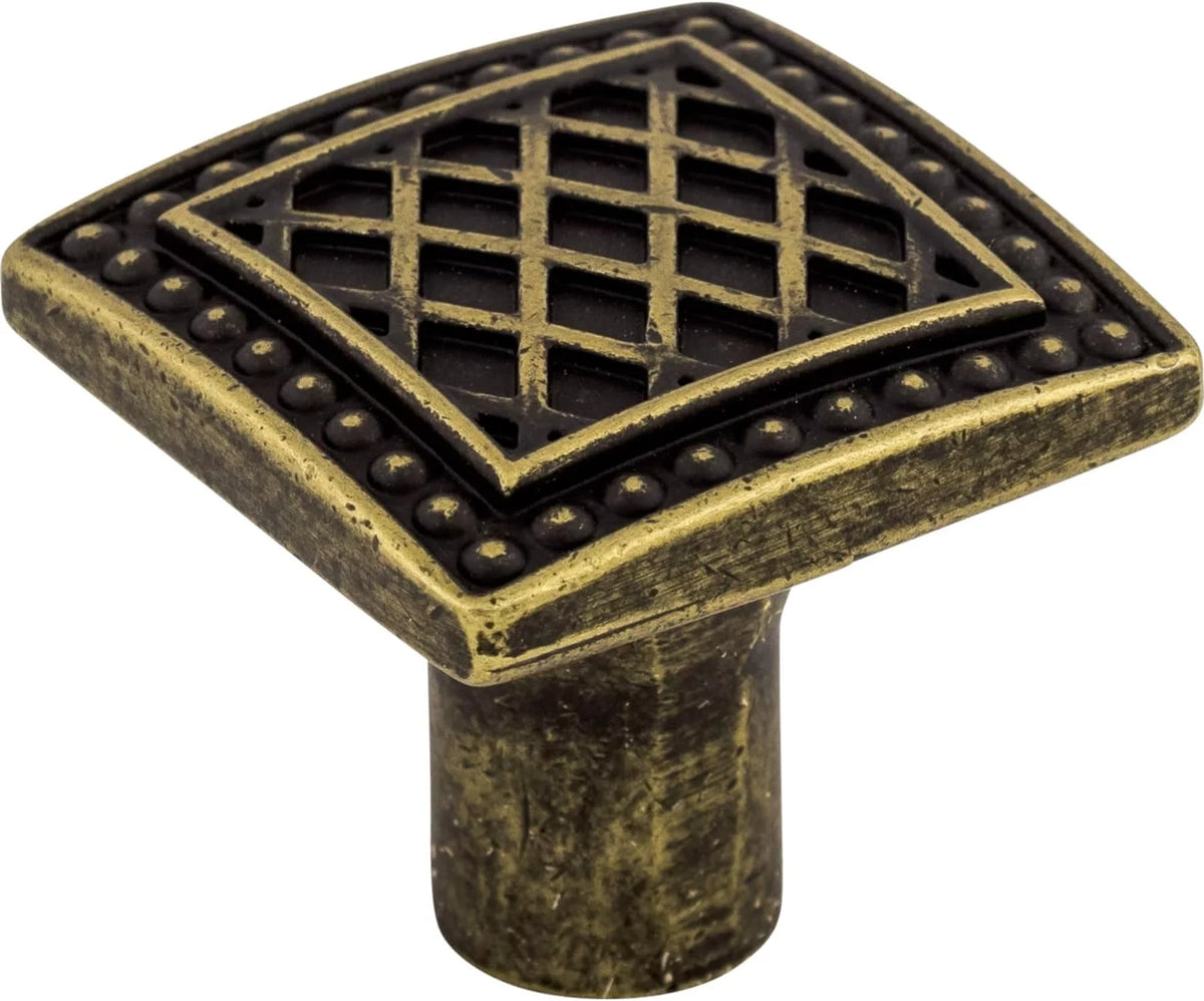 Polished Square Knob T599