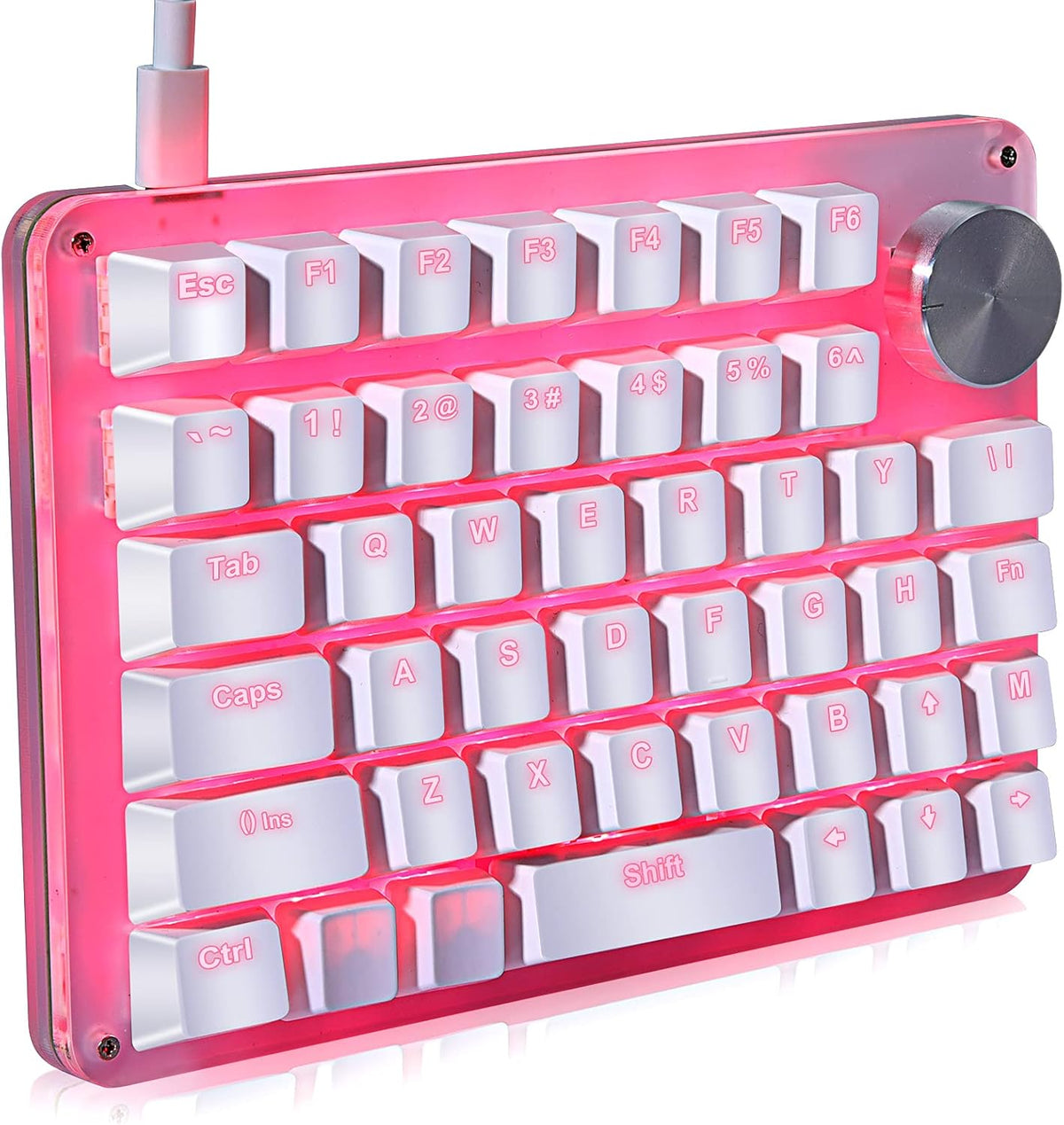 45 Keys Blue Backlit Mechanical Gaming Keyboard L524