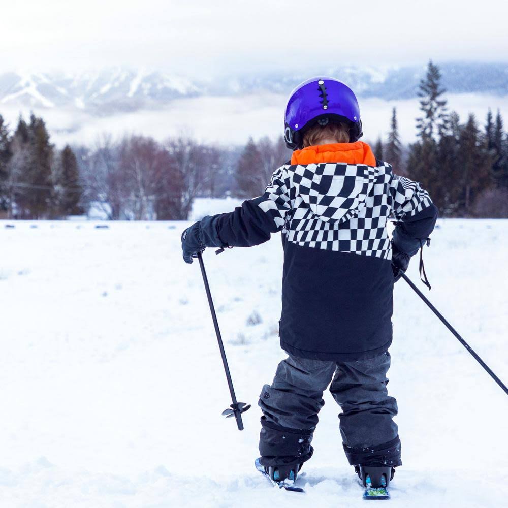 Plastic Skis with Poles 70 cm A709739