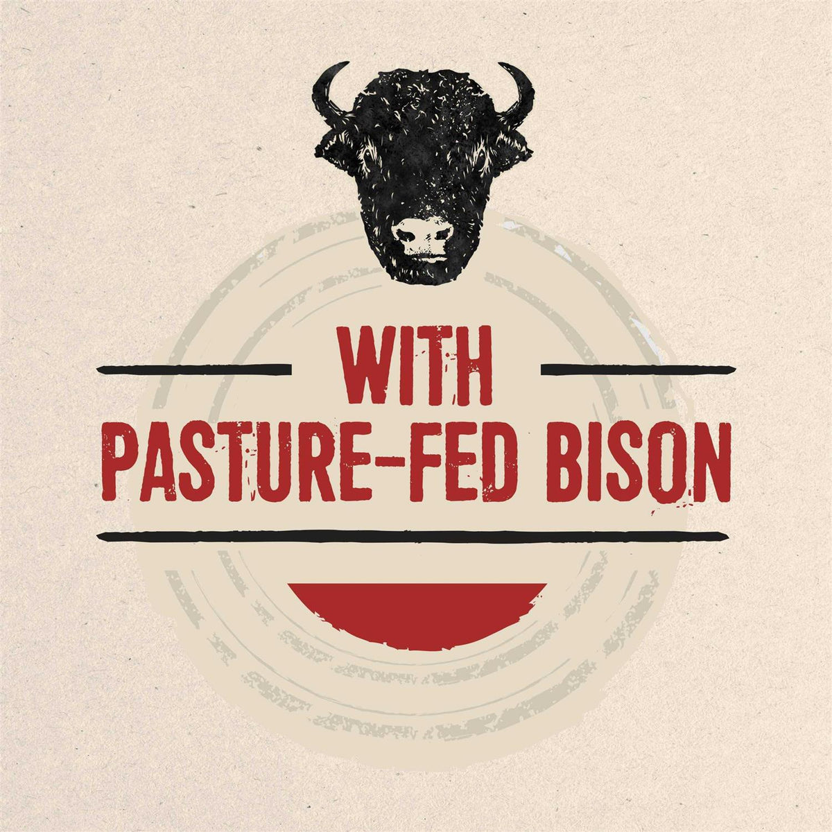 Natural Dog Treats Filled Chew With Bison V453423