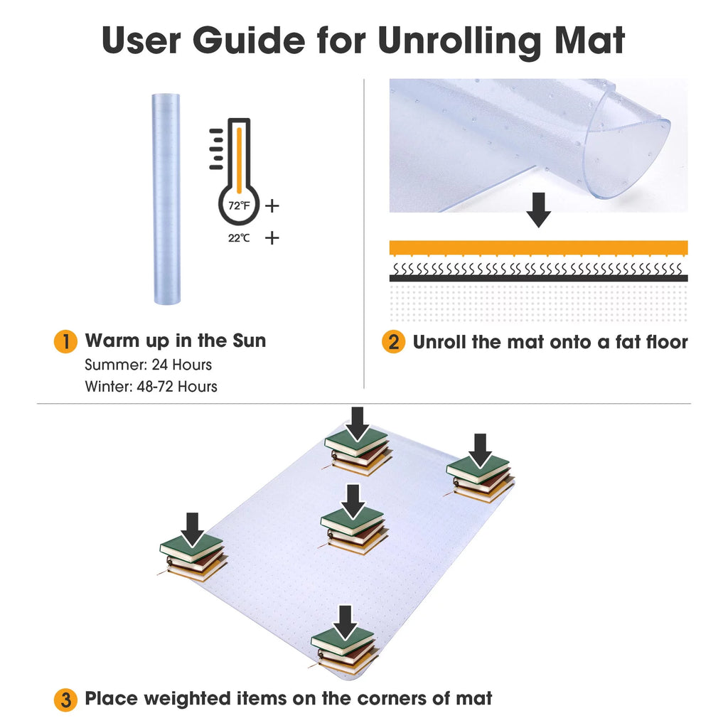 PVC Floor Mats 60"x46" 2 Pack U6904