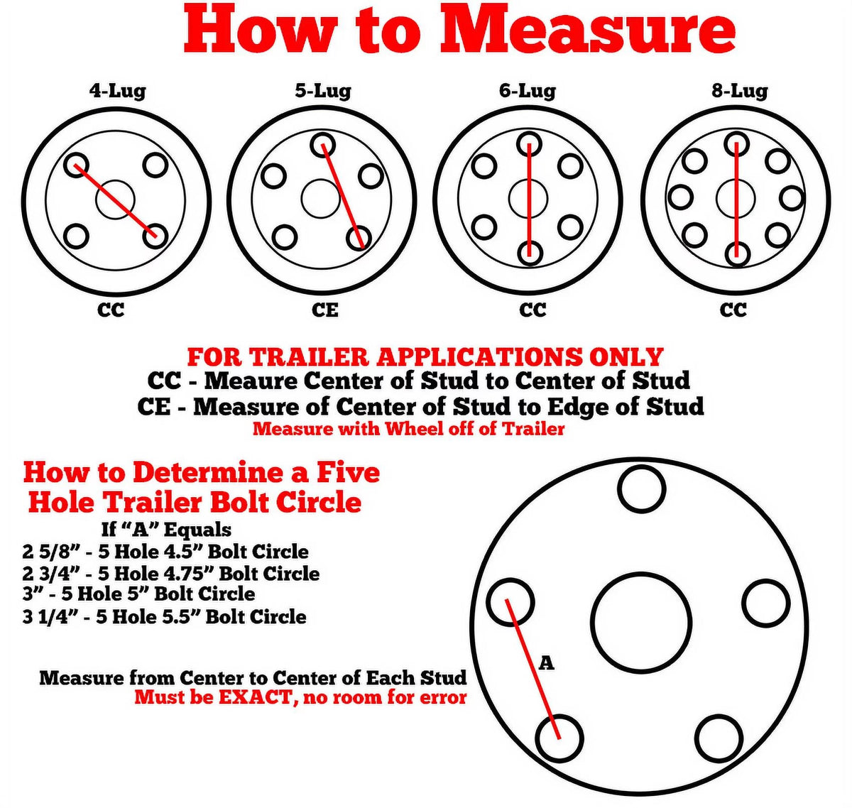 2-Pack Trailer Tire 5.70-8 4 Ply Bias Z5366