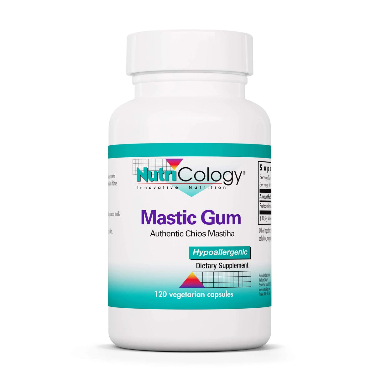 Mastic Gum Vegetarian Capsules 120 Count Y841576