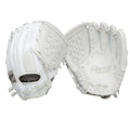 White 12" Basket Web Fastpitch Softball Glove Y181