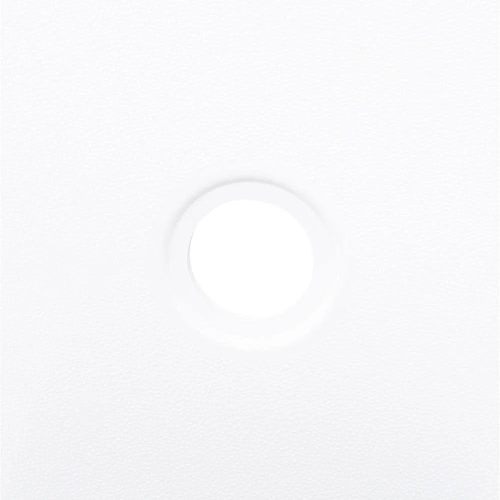 White 32 in. x 32 in. Single Threshold Center Drain Shower Base V97798