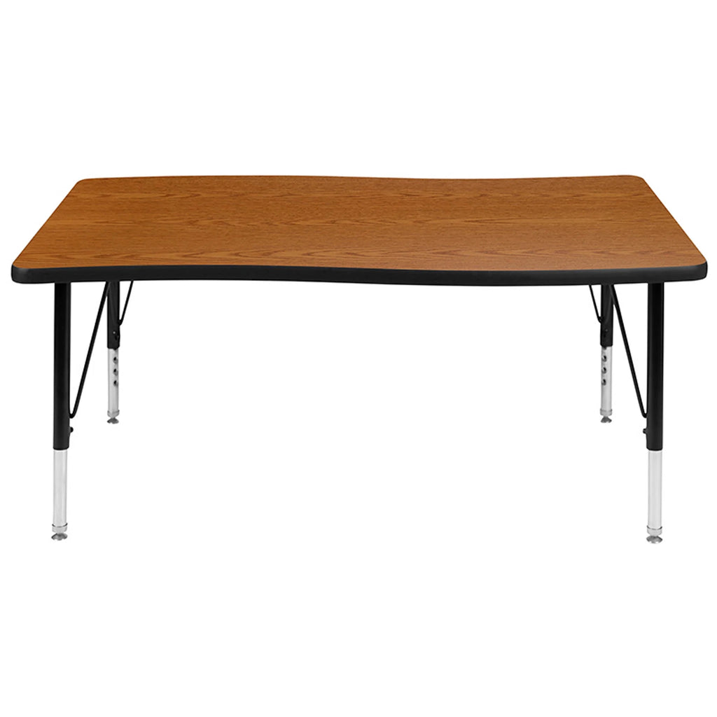 Oak Thermal Laminate Activity Table N53095