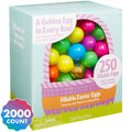 Multi-Colored Plastic Easter Eggs, 2,000 Count I918417
