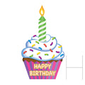 Jumbo Cupcake Yard Sign C599
