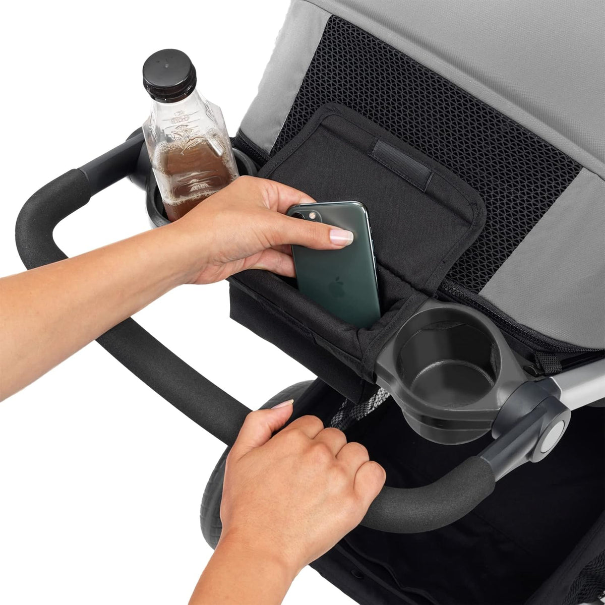 3-in-1 Travel System Stroller with Infant Car Seat and Base, Camden/Black & Grey J476682