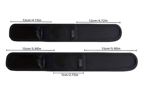 Soft Adjustable Wear Ankle Strap Band with Mesh Pouch C80841