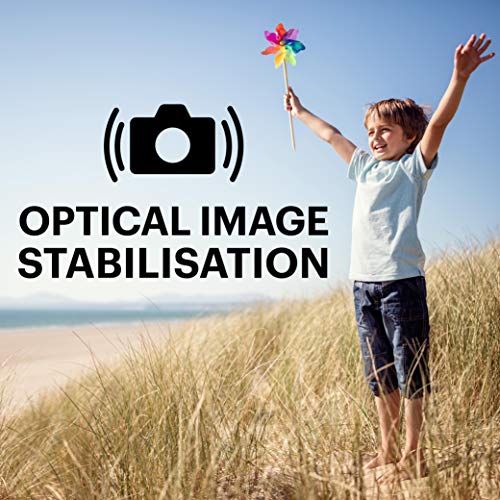 20MP Digital Camera 42X Optical Zoom 24mm Wide Angle Lens 1080P Full HD Video Optical Image Stabilization Li-Ion Battery 3" LCD Black U1123