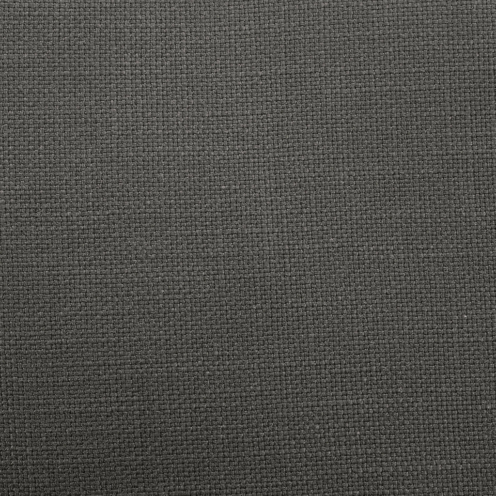 Dark Grey Linen Fabric Accent Chair F39095