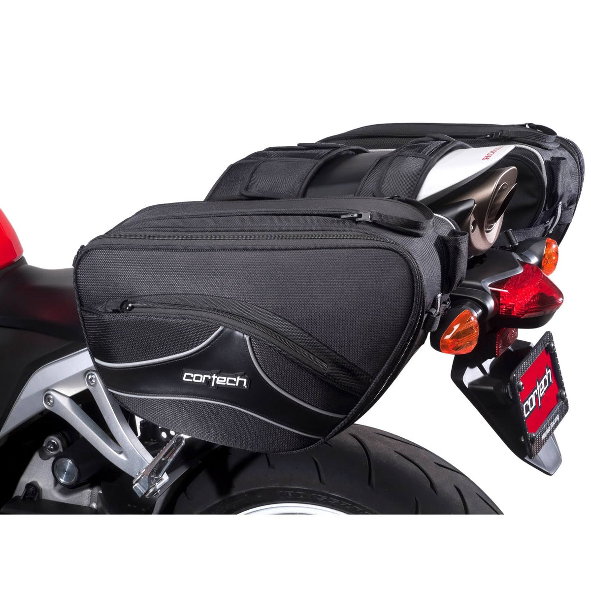 Black Saddlebags P8965