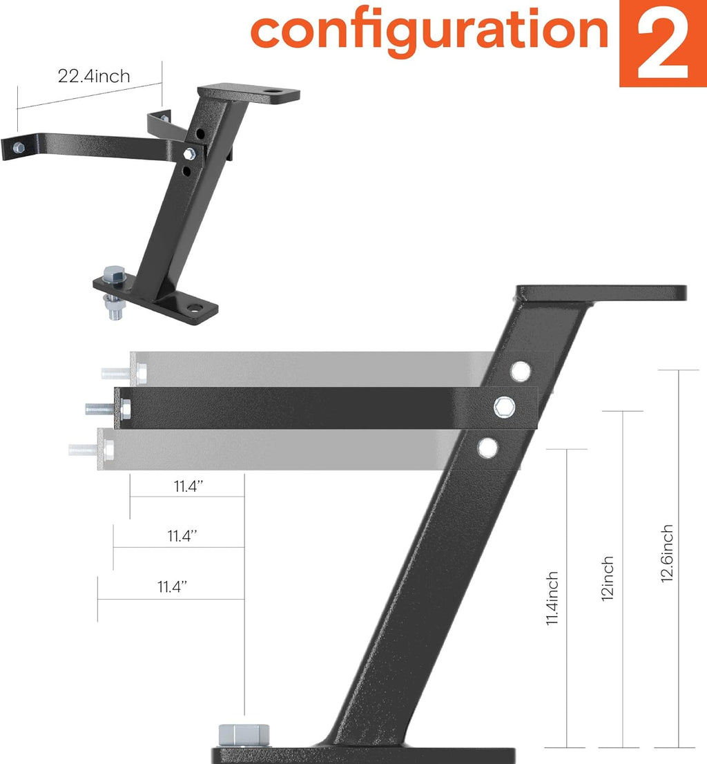 Lawn Mower Tractor Hitch Tow Kit Extension Parts Pack of 2 A759607