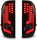 Gloss Black LED Tail Lights for 2014-2019 Toyota Tundra A173