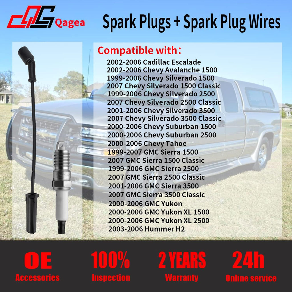 Spark Plug Wires Pack of 2 K4908