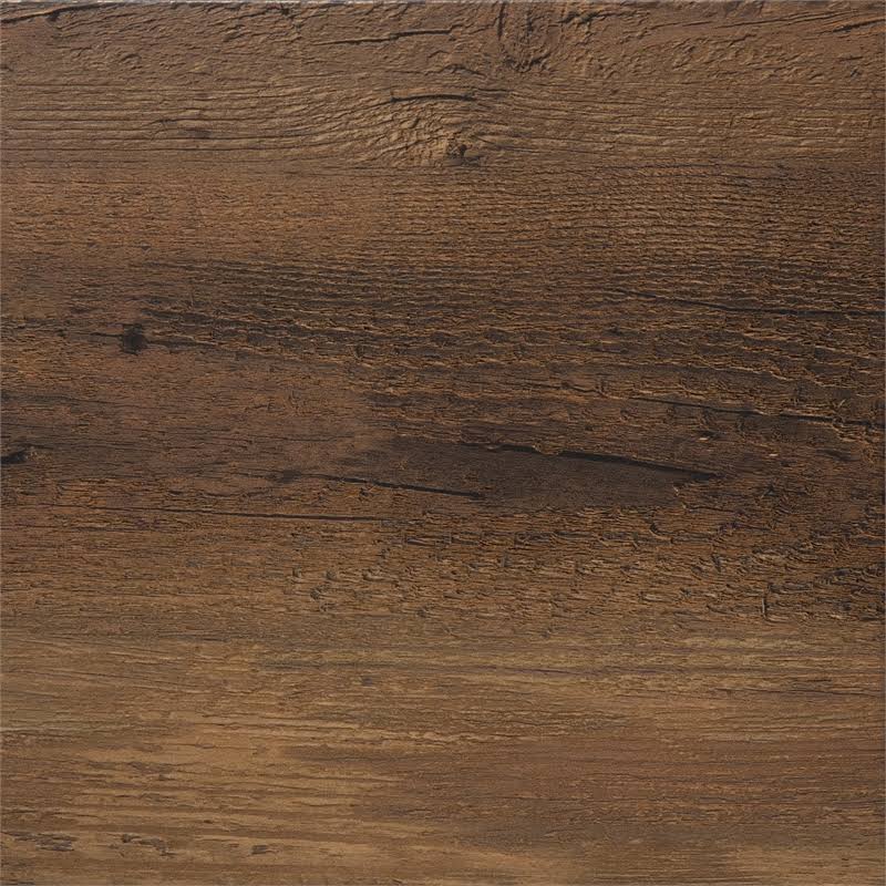 Rustic Oak Round Side Table V764