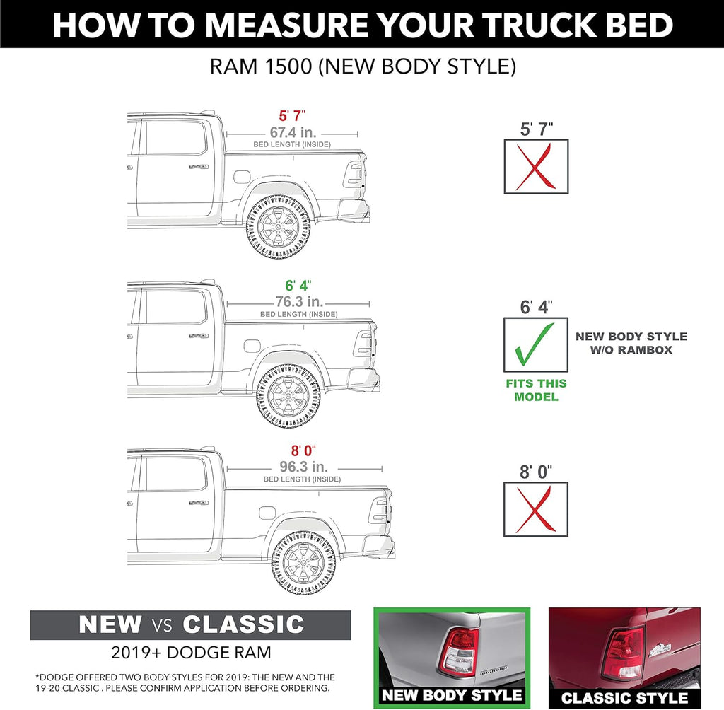 Black Hard Folding Truck Bed Tonneau Cover L59657