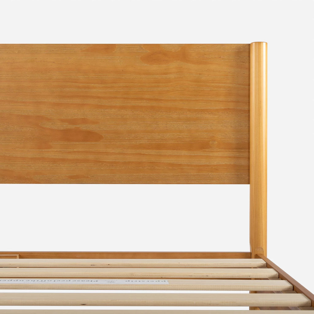 Queen Wood Platform Bed Frame F75342