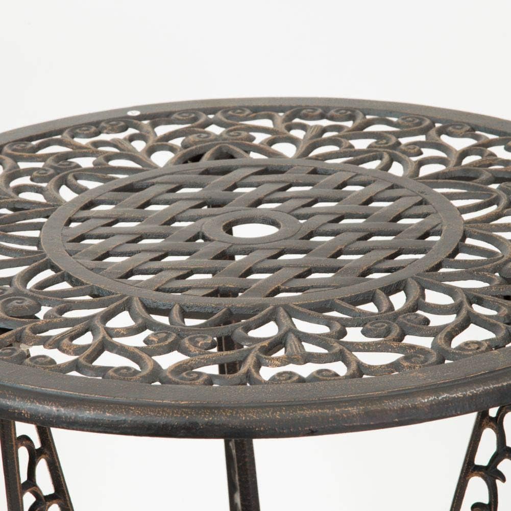 Bronze Cast Aluminum Bistro Set N5308